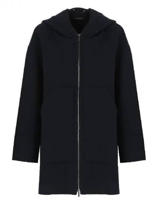 FAIR wool hooded zip-up coat 270374 - S MAX MARA - BALAAN 1