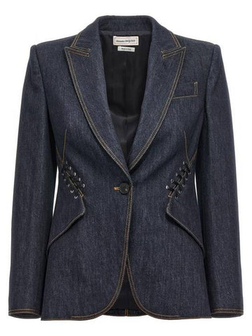 suit jacket 790273QMACO4286 - ALEXANDER MCQUEEN - BALAAN 1