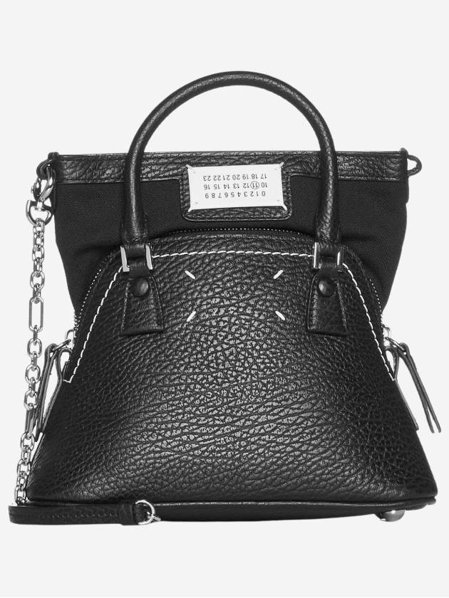 5AC Classique Micro Tote Bag Black - MAISON MARGIELA - BALAAN 2