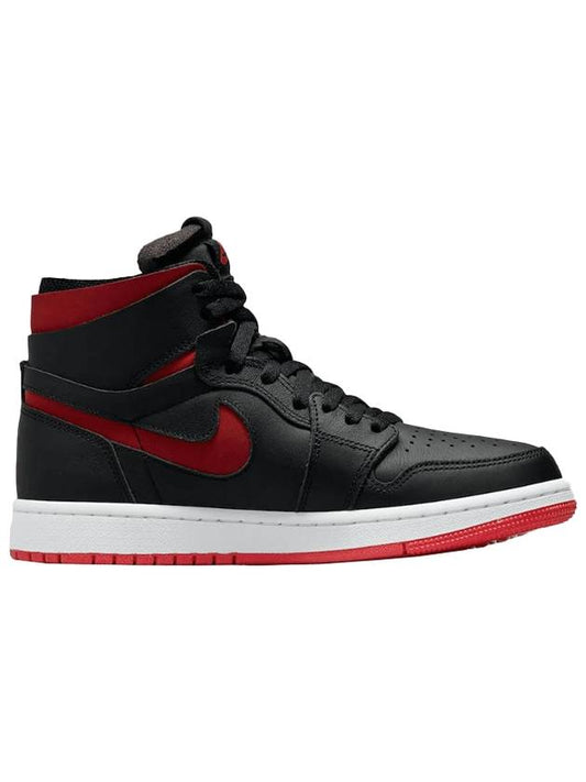 Air Jordan 1 Zoom Comfort BreADDLow Top Sneakers Black Red - NIKE - BALAAN 1
