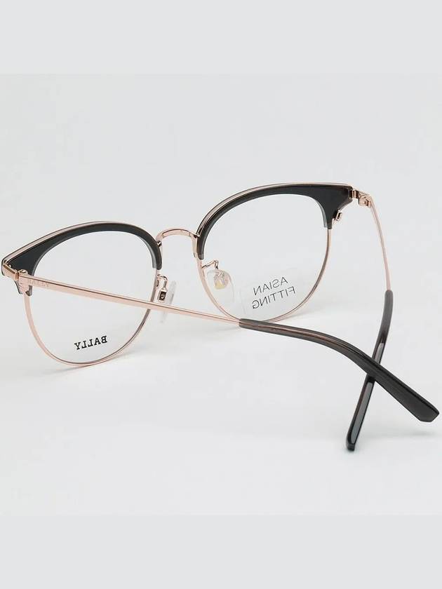 Glasses frame BY5049D 005 round Asian fit lower gold frame fashion - BALLY - BALAAN 4