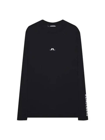 Men's Thor Long Sleeve T-Shirt Black - J.LINDEBERG - BALAAN 1