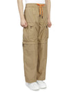 Men's Grenoble Dynamic Cargo Track Pants Khaki - MONCLER - BALAAN 4