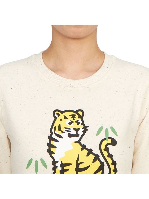 Kids brushed sweatshirt K55012 22C 14A adult wearable - KENZO - BALAAN 6