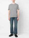 Organic Cotton Short Sleeve T-Shirt Grey - MAISON MARGIELA - BALAAN 4