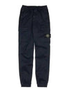 Wappen Patch Cargo Track Pants Navy - STONE ISLAND - BALAAN 2