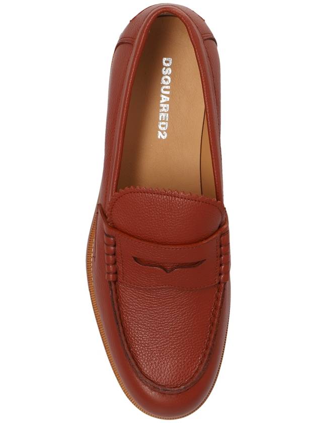 Loafer LOM0034 25102624 5080 BROWN - DSQUARED2 - BALAAN 7