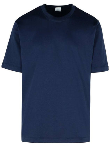 Eleventy Blue Cotton T-Shirt - ELEVENTY MILANO - BALAAN 1