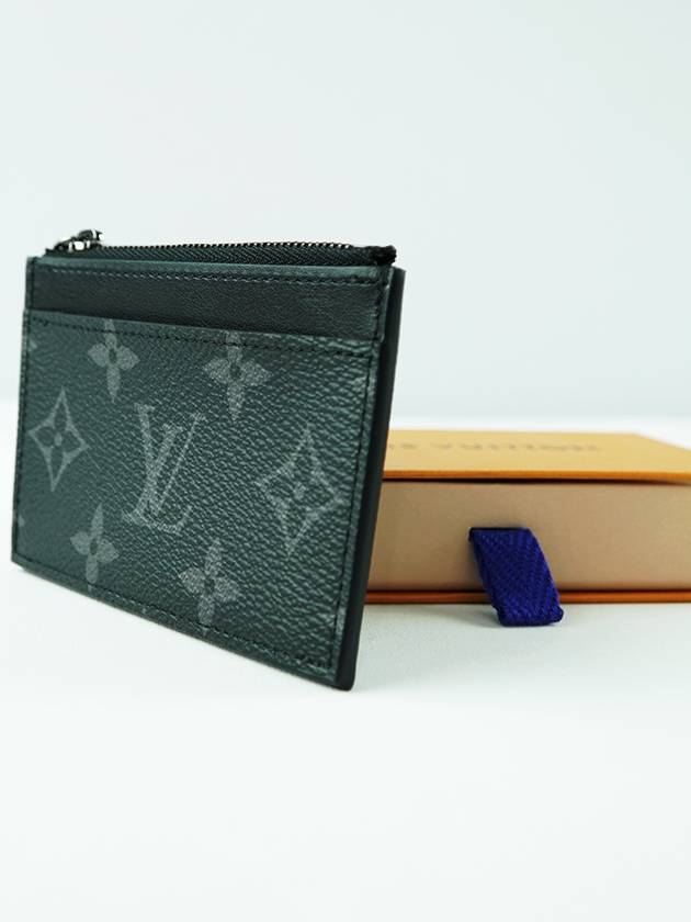 Monogram Coin Card Wallet Gray - LOUIS VUITTON - BALAAN 4