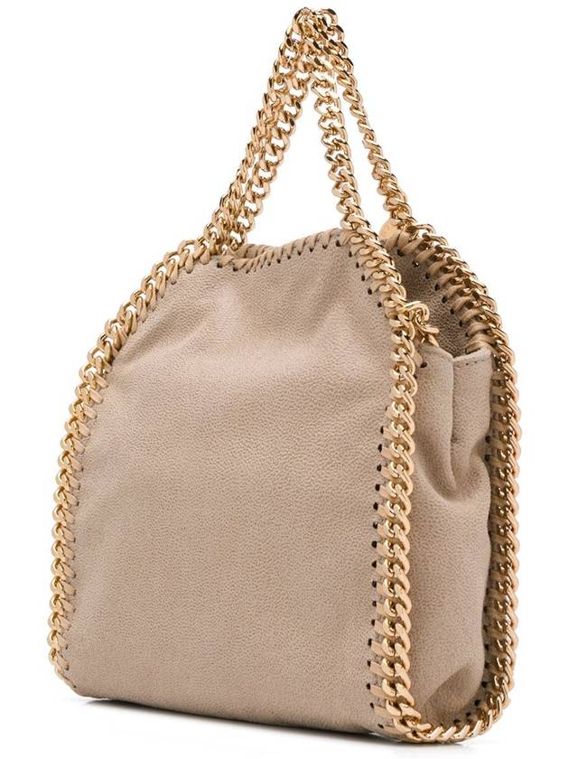 chain tote bag beige - STELLA MCCARTNEY - BALAAN 5