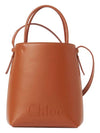 Sense Micro Calfskin Tote Bag Camel - CHLOE - BALAAN 1