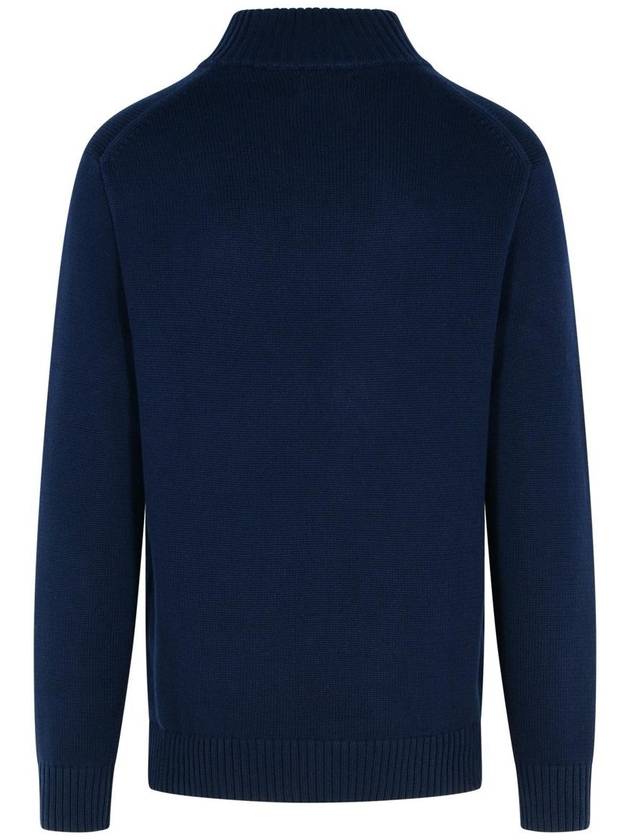 Polo Ralph Lauren Blue Cotton Sweater - POLO RALPH LAUREN - BALAAN 3