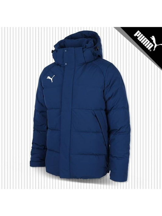 KK Team Cup Short Down Jacket 93271503 Navy R - PUMA - BALAAN 1