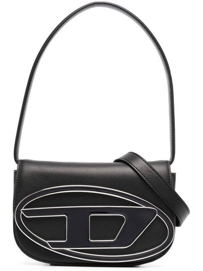 1DR Nappa Leather Shoulder Bag Black - DIESEL - BALAAN 2