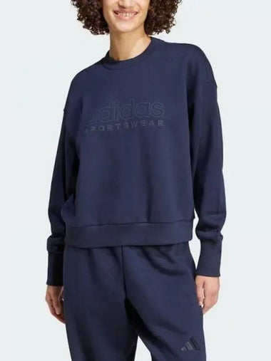 W All SZN G Sweatshirt IW1063 Domestic Product GQDO24090546468 - ADIDAS - BALAAN 1