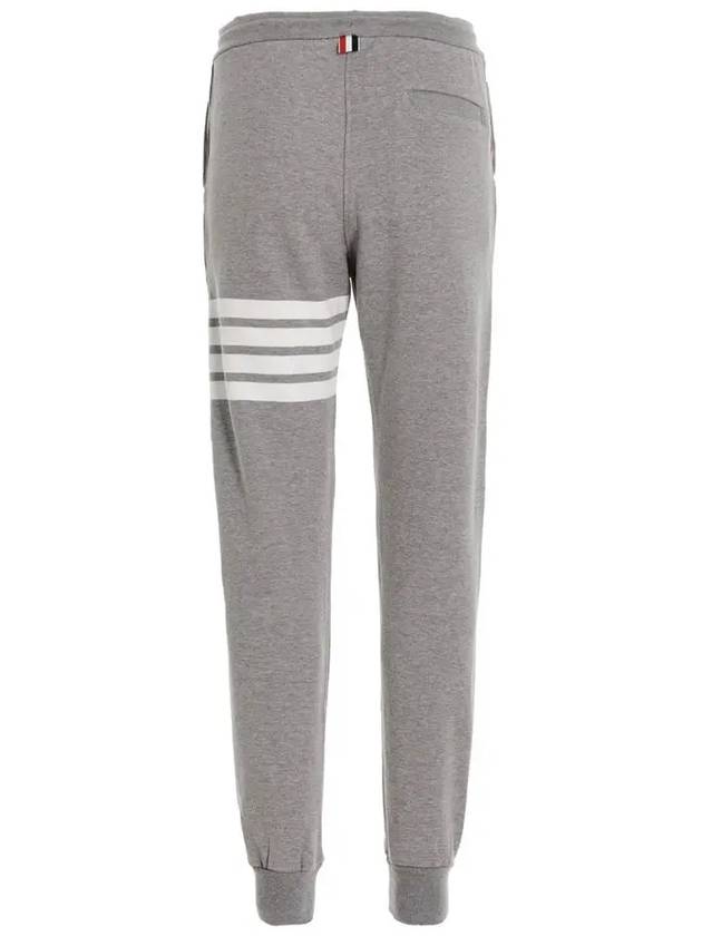 Men's Classic Loopback Engineered 4-Bar Sweatpants Light Grey - THOM BROWNE - BALAAN 4