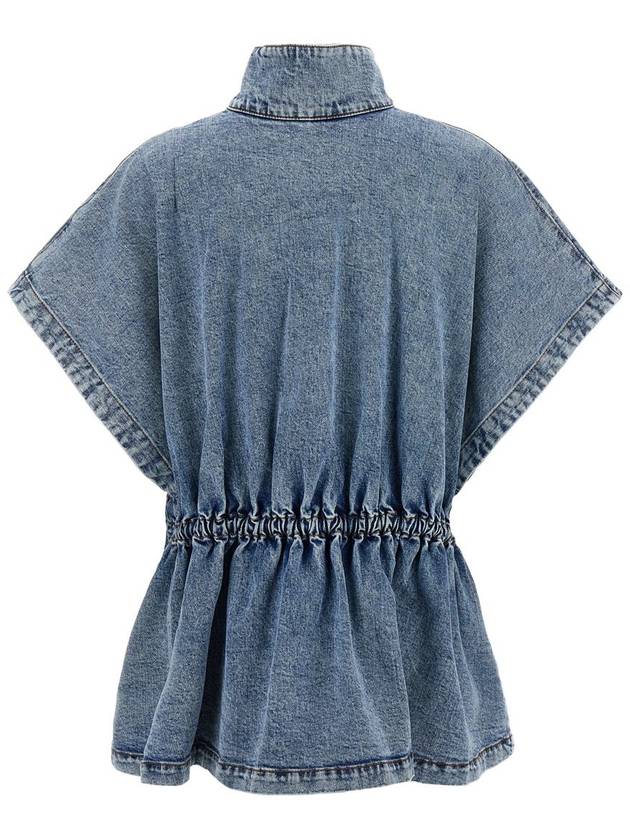 Fabiana Filippi Denim Cape - FABIANA FILIPPI - BALAAN 2