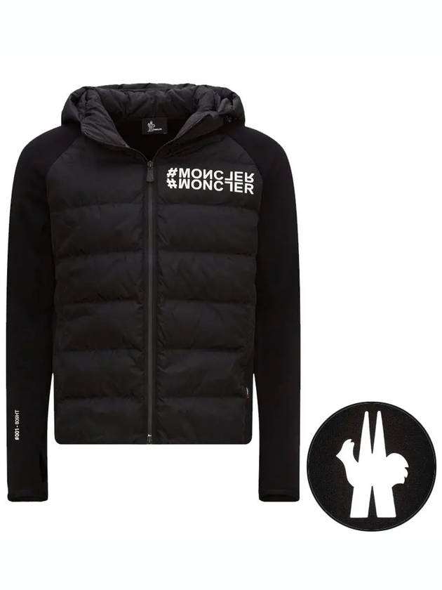 Padded Hood Padded Black - MONCLER - BALAAN 2