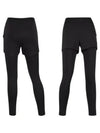 Women s Banding Pocket Shorts Leggings MW4A240W - LUX GOLF - BALAAN 3