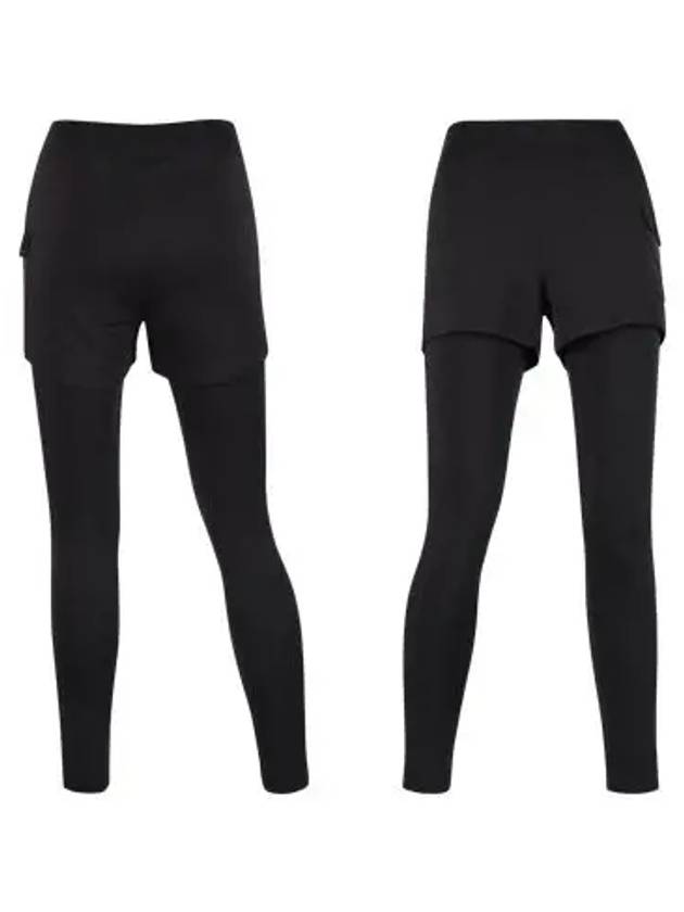 Women s Banding Pocket Shorts Leggings MW4A240W - LUX GOLF - BALAAN 3