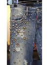 Men's Bubble Stud Point Jeans S71LA0516 - DSQUARED2 - BALAAN 3