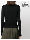 ORB Embroid Logo Knit Top Black - VIVIENNE WESTWOOD - BALAAN 5