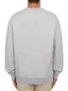 Campus Fox Regular Sweatshirt Light Grey Melange - MAISON KITSUNE - BALAAN 5