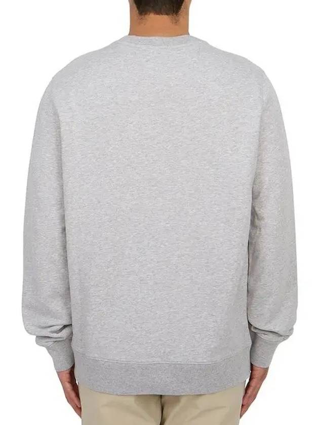 Campus Fox Regular Sweatshirt Light Grey Melange - MAISON KITSUNE - BALAAN 5