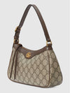 Ophidia GG Small Canvas Shoulder Bag Beige Ebony - GUCCI - BALAAN 3