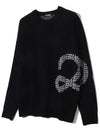 Viscose 20 symbol logo pattern knit BLACK - 20THHOLE - BALAAN 2