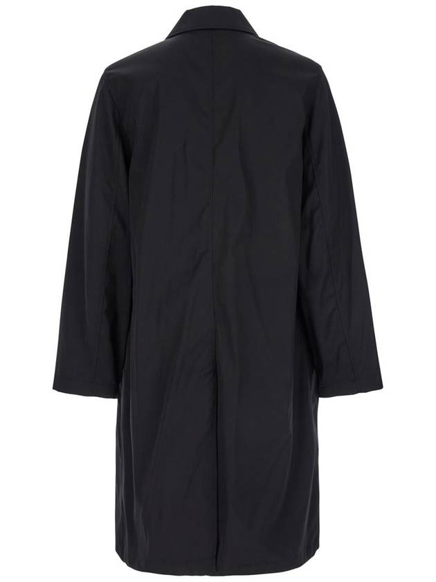 Alexandre Mattiussi Rain Coat Black - AMI - BALAAN 3