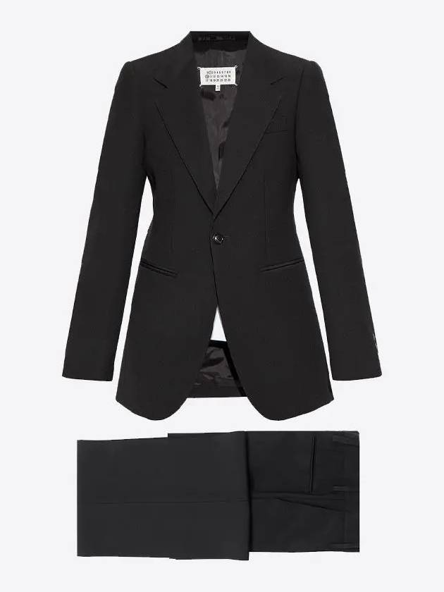 Men's Tailor Wool Suit Black - MAISON MARGIELA - BALAAN 2