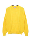 12th Anniversary Logo Crew Neck Knit Yellow SS18M020070 04 - GCDS - BALAAN 1