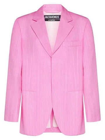 Women's La Vest d'Homme Square Jacket Pink - JACQUEMUS - BALAAN 1