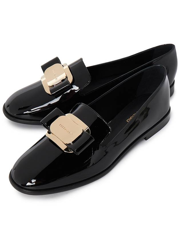 Exclusive special price limited to 30 units Ferragamo ZAMIRA NERO 0768944 Women s Loafers Foot C - SALVATORE FERRAGAMO - BALAAN 1