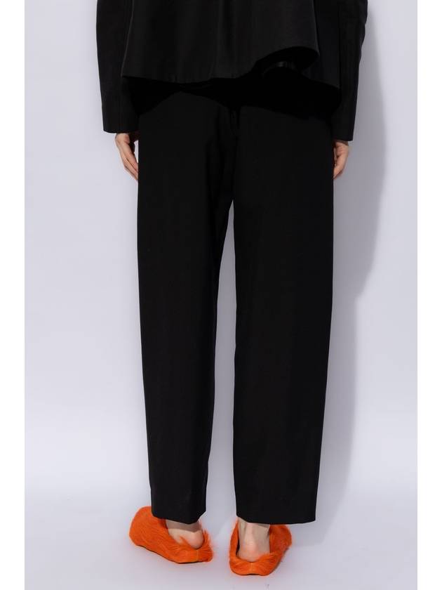 logo embroidered straight pants PAMA0482SUTW839 - MARNI - BALAAN 5