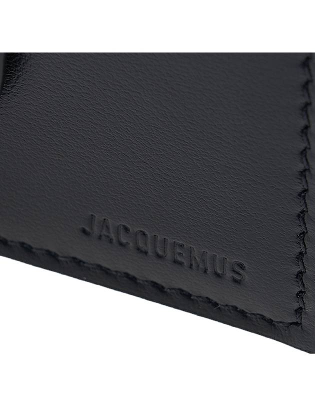 Le Porte Carte Bambino Flap Card Wallet  Black - JACQUEMUS - BALAAN 7