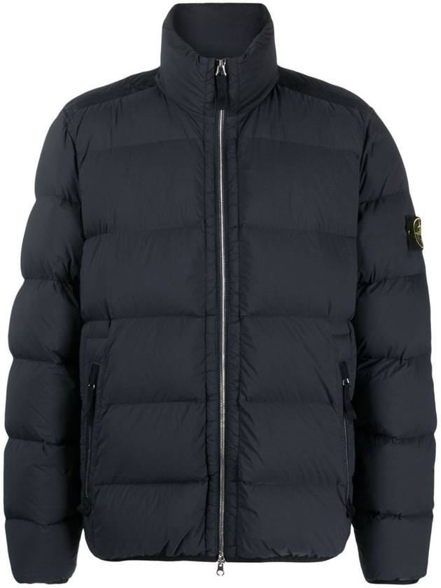 Seamless Tunnel Nylon Down Padding Navy - STONE ISLAND - BALAAN 3