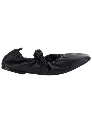 Scrunch Ballerina Black - GANNI - BALAAN 1