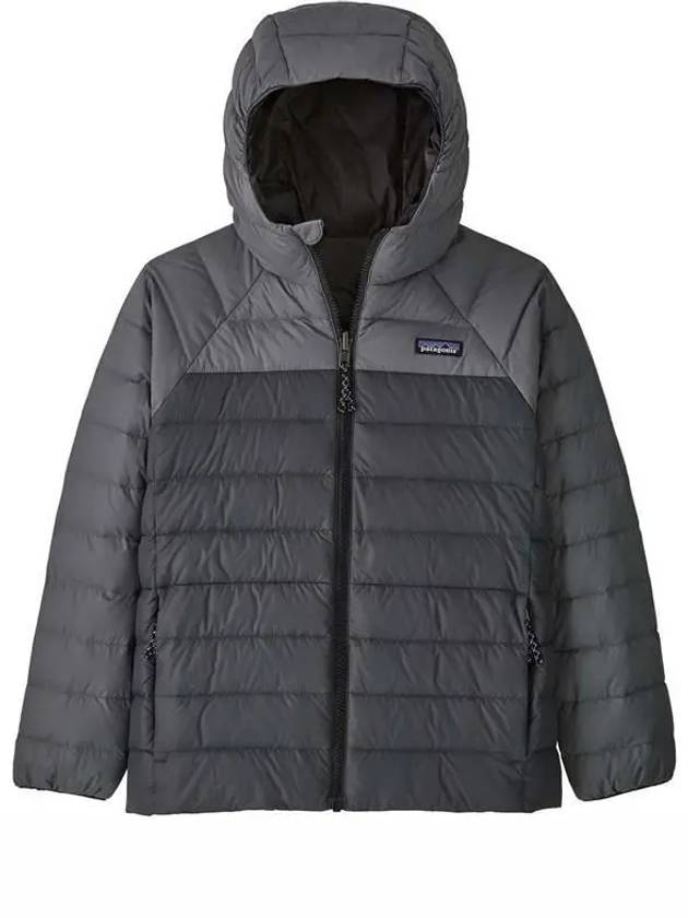 Kids Reversible Hooded Down Sweater - PATAGONIA - BALAAN 2