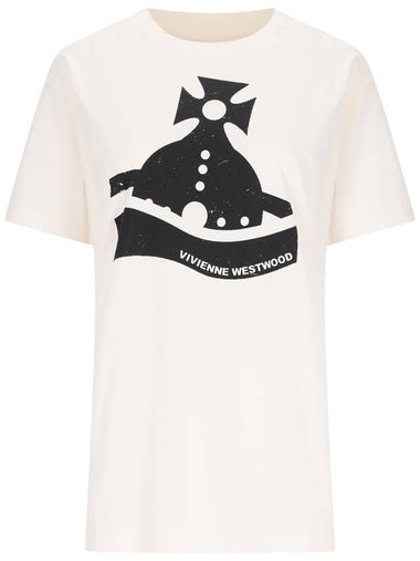 Vivienne Westwood T-shirts and Polos White - VIVIENNE WESTWOOD - BALAAN 1