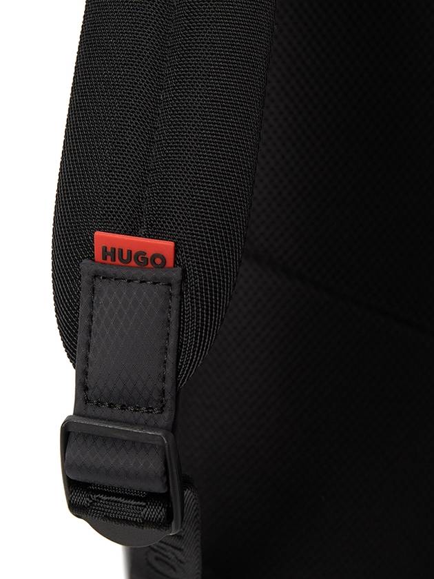 Logo Print Backpack Black - HUGO BOSS - BALAAN 6