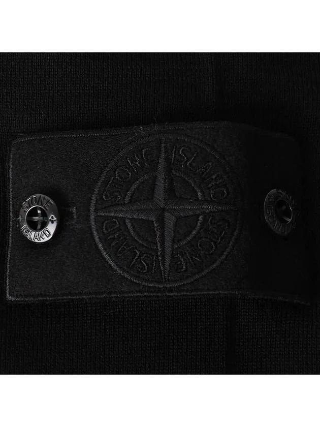 Stone Island Sweater 8115566FC V0029 Black - STONE ISLAND - BALAAN 5