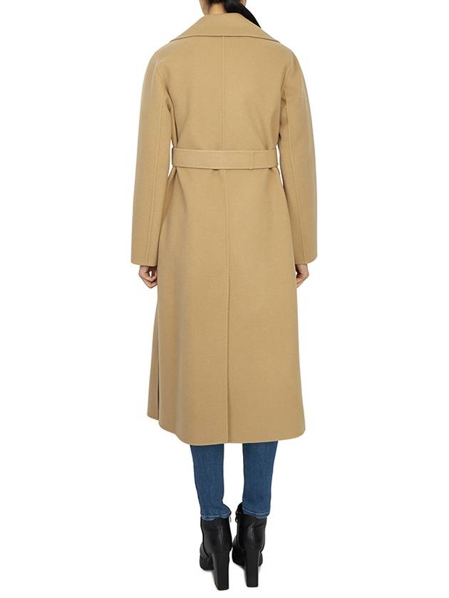 Manu Single Coat Beige - MAX MARA - BALAAN 4