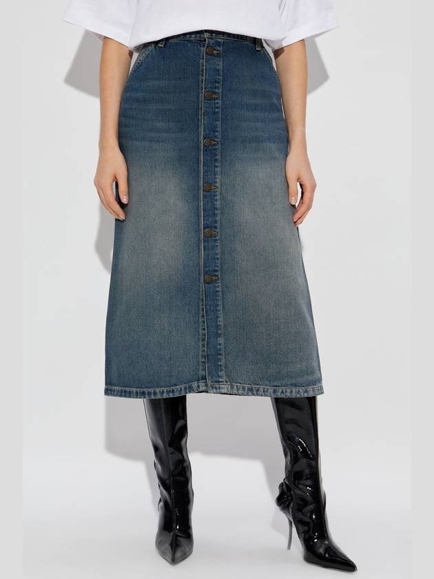 Carhartt WIP Denim Skirt, Women's, Blue - CARHARTT WIP - BALAAN 3