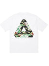 Jungle Camo Tri-Ferg Short Sleeve T-Shirt White - PALACE - BALAAN 2