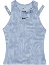 Court Slam Dri Fit Tennis Sleeveless Blue - NIKE - BALAAN 1