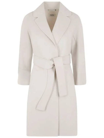 ARONA Belted Wool Coat Ecourt 2390111031 071 - MAX MARA - BALAAN 1