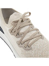 Stretch Knit Low Top Sneakers White - BRUNELLO CUCINELLI - BALAAN 9