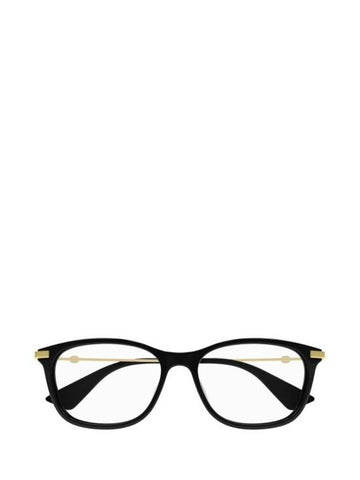 Eyewear Transparent Square Eyeglasses Black - GUCCI - BALAAN 1